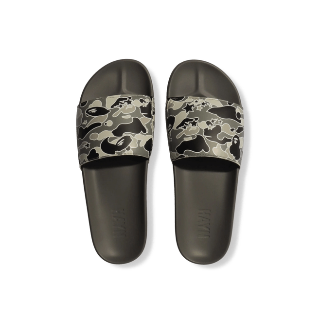 A Bathing Ape Hayn Slide Black Sta Camo 1H73-191-917 BK