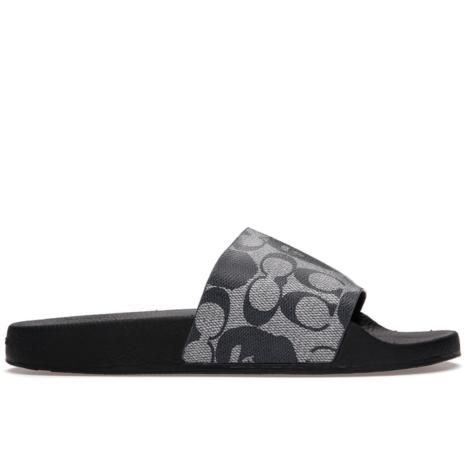 A Bathing Ape Slide Coach Black Grey