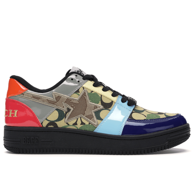 A Bathing Ape Bape Sta Low Coach Multi