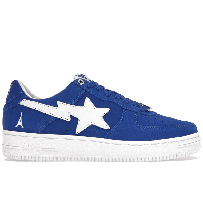 A Bathing Ape Bape Sta Low Highsnobiety Not In Paris Blue TNIP3SNK03008-BLU