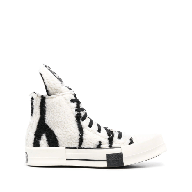 Converse TURBOWPN Mid Rick Owens DRKSHDW Black White DC02BX945 CA03R0