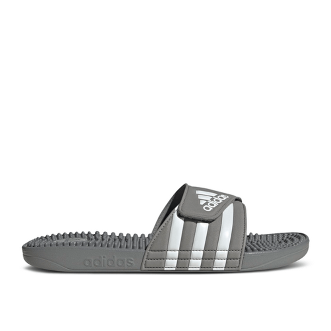 adidas Adissage Slide 'Grey White'