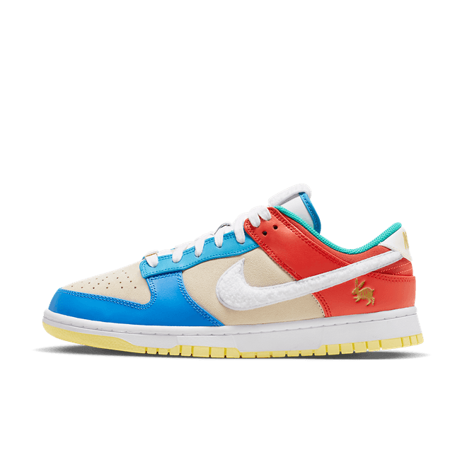 Nike Dunk Low Retro PRM Year of the Rabbit Blue Orange Cream FD4203-111