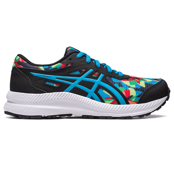 ASICS CONTEND 8 PRINT GS Black