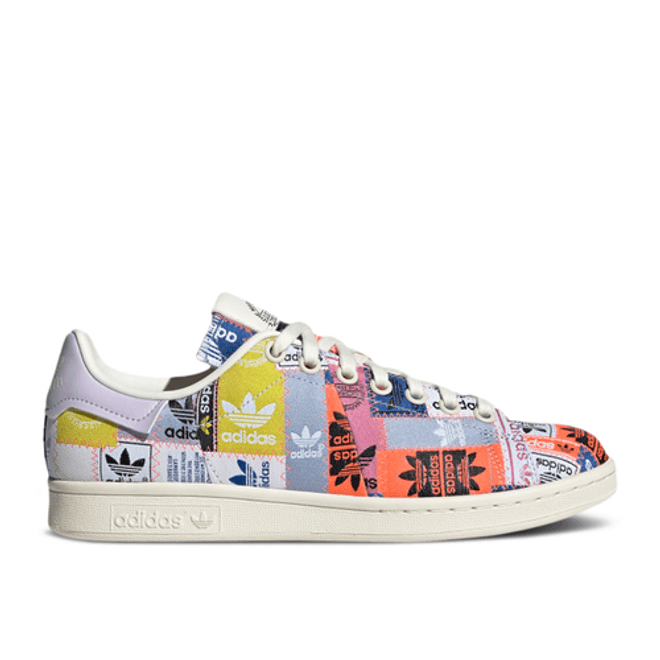 adidas Womens Stan Smith "Patchwork Trefoils" H03921