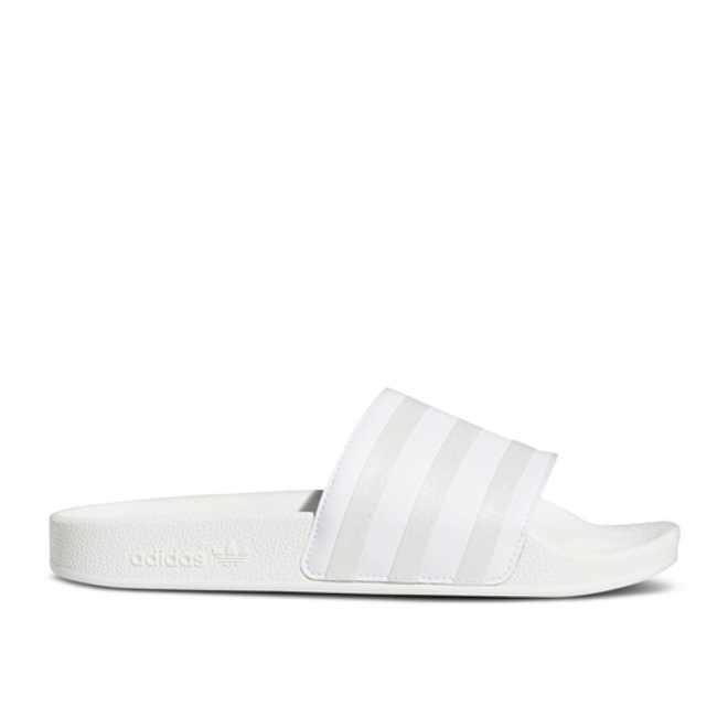 adidas Wmns Adilette Slide 'White Silver Metallic' GX0036