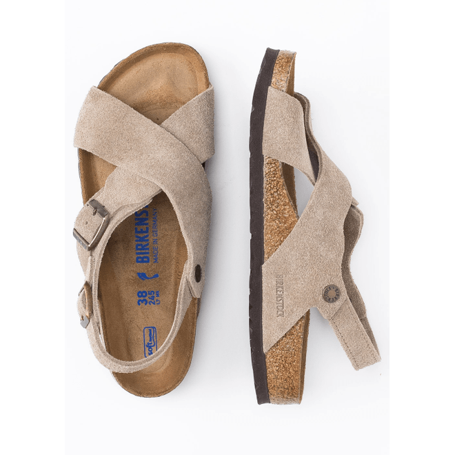 Damen Sandalen Beige BIRKENSTOCK TULUM SFB LEVE 1024110