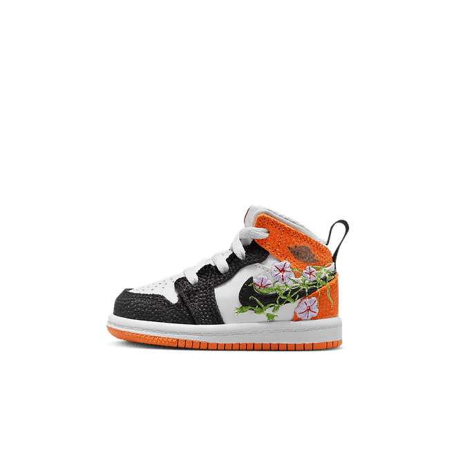 Air Jordan 1 Mid SE Basketball Blossom (TD) DQ8391-100