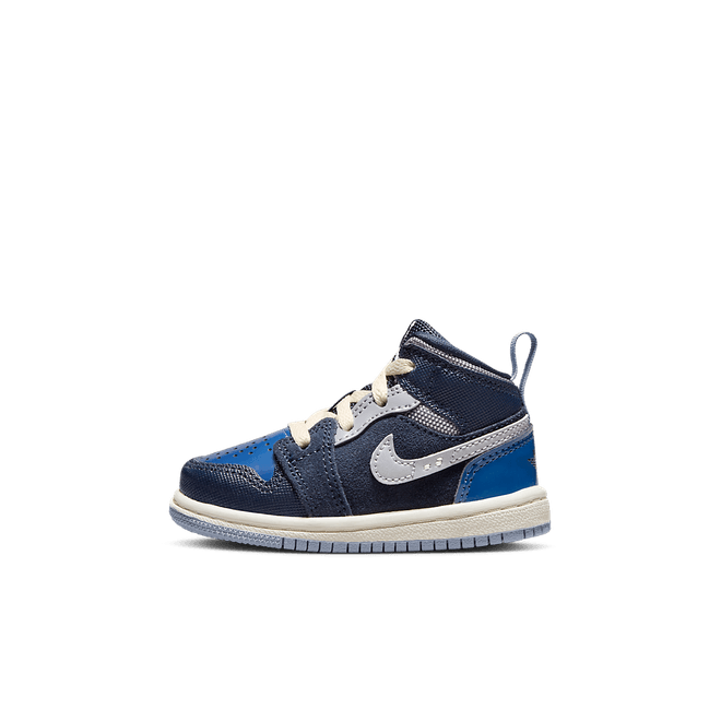 Air Jordan 1 Mid SE Craft Inside Out Obsidian (TD) DX2196-400