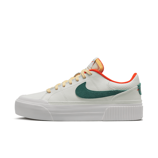 Nike (WMNS) Court Legacy Lift 'Cream White Green' CREAM