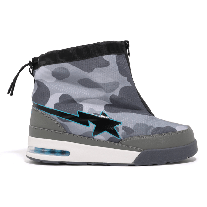 A Bathing Ape Zip Road Sta Honeycomb Camo Blue