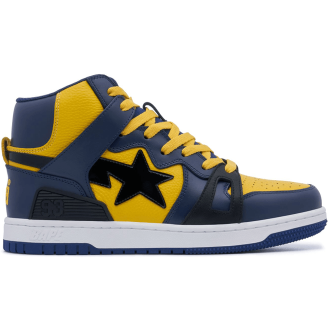 A Bathing Ape Bape Sta 93 Hi Michigan 1J30-291-019/001FWJ301019_YEL