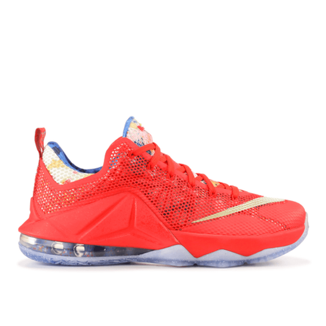 Nike Lebron 12 Low 'Train Wreck' Sample