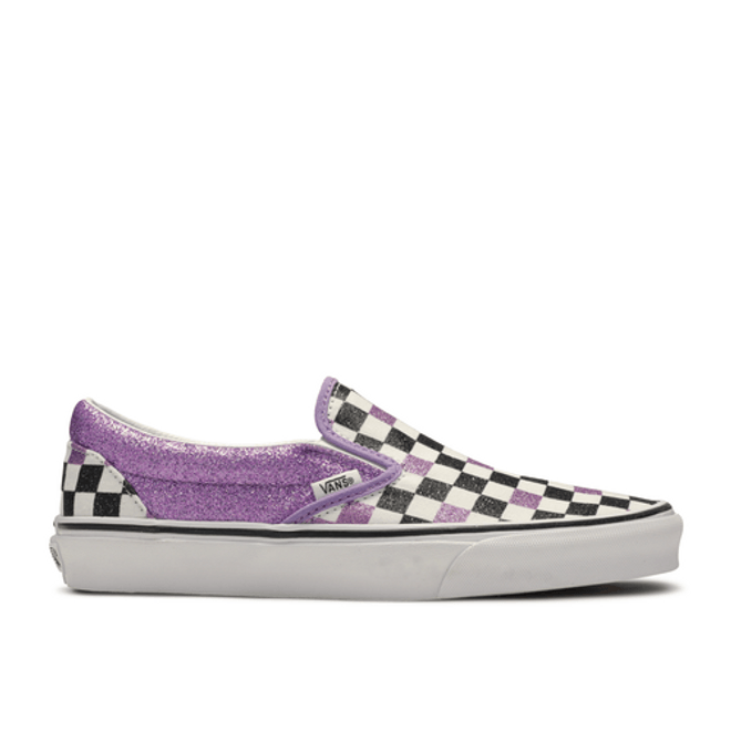 Vans Slip-On 'Glitter Checkerboard Fairy Wren' VN0A4BV3V8Y