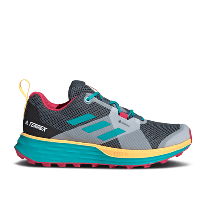 adidas Wmns Terrex Two Gore-Tex Trail 'Hi Res Aqua Gold'