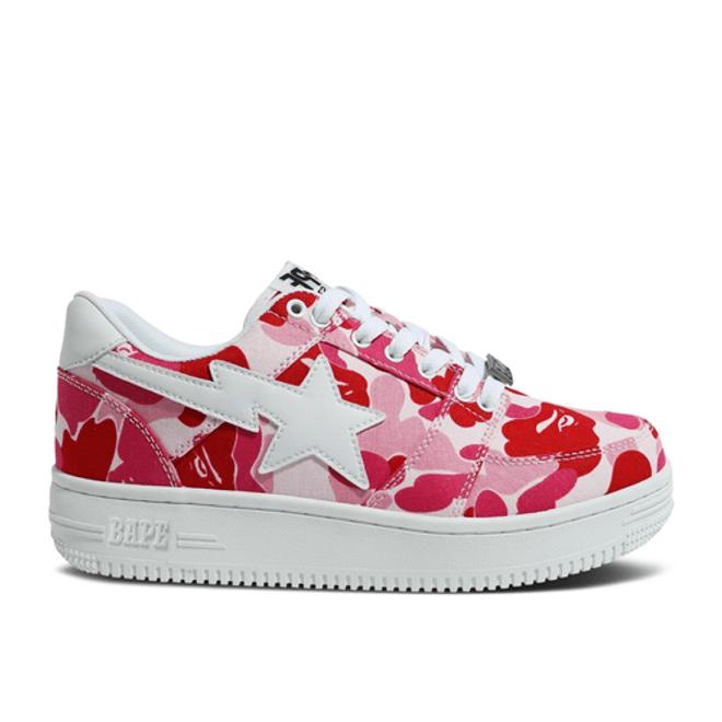 BAPE Wmns Bapesta Low 'ABC Camo - Pink'