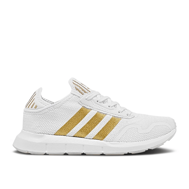 adidas Swift Run X J 'White Gold Metallic' H02506