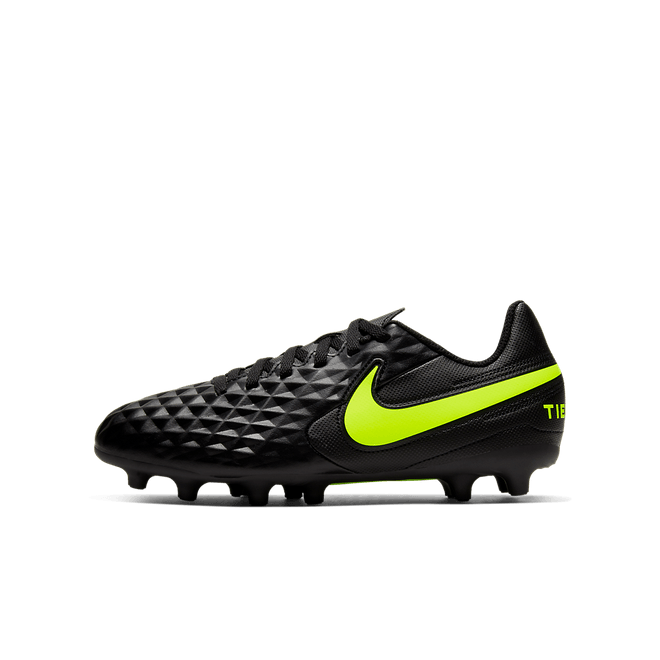 Nike Tiempo Legend 8 Club MG GS 'Black Volt'