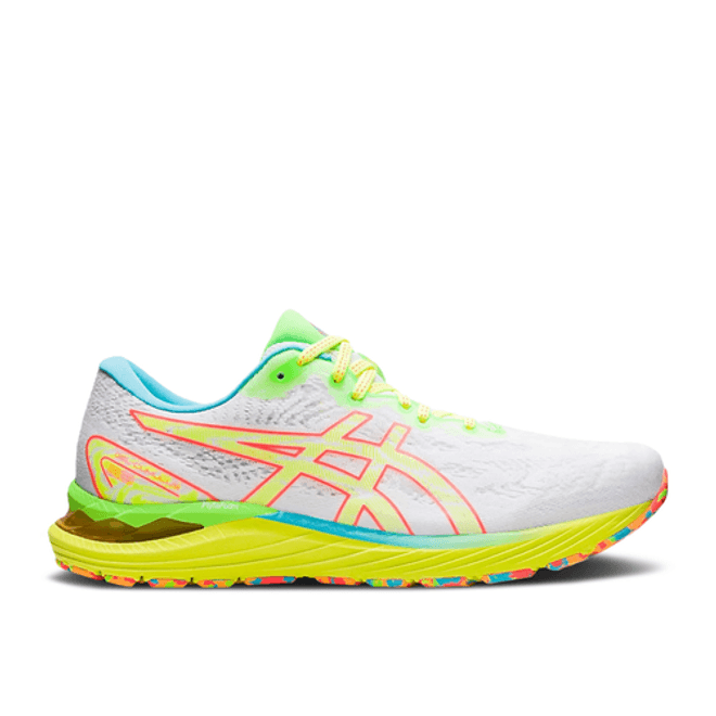 ASICS Gel Cumulus 23 'White Safety Yellow'