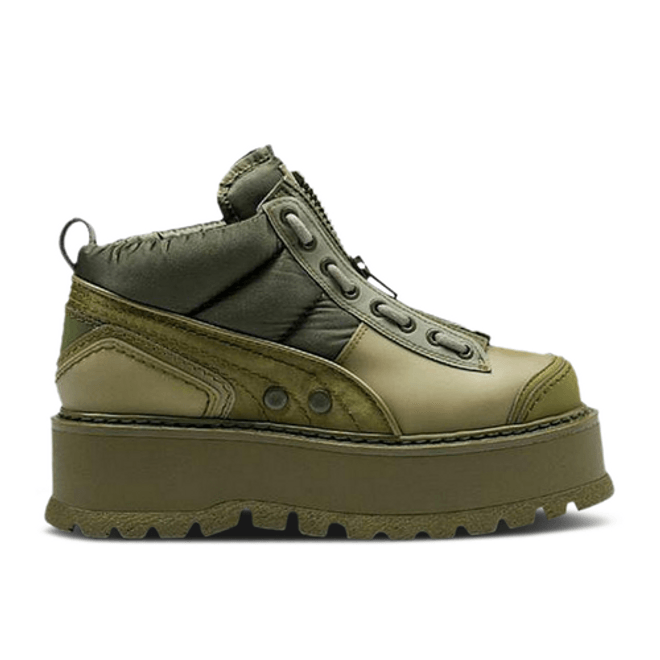 Puma Fenty x Wmns Sneaker Boot Zip 'Army Green' 365775-03