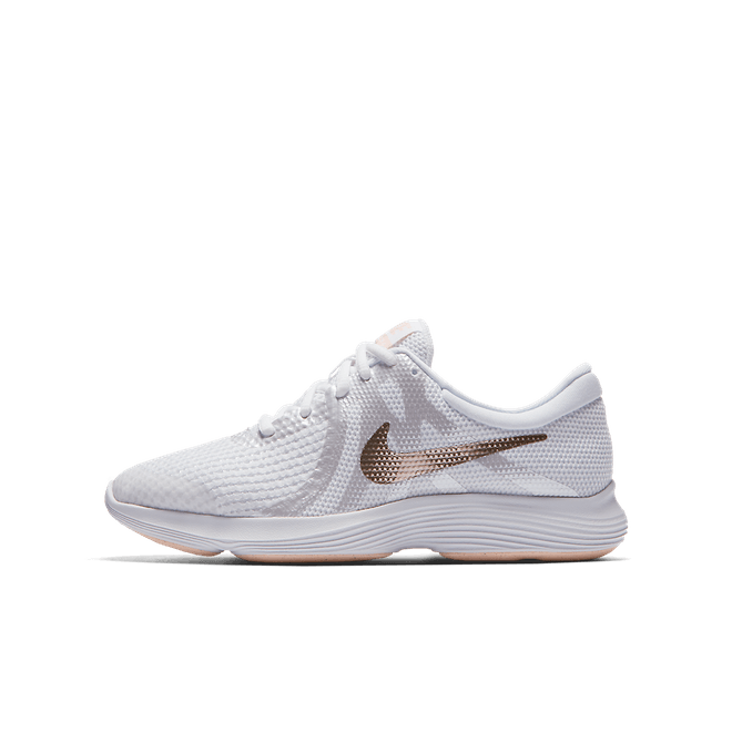 Nike Revolution 4 GS 'White Crimson Tint'