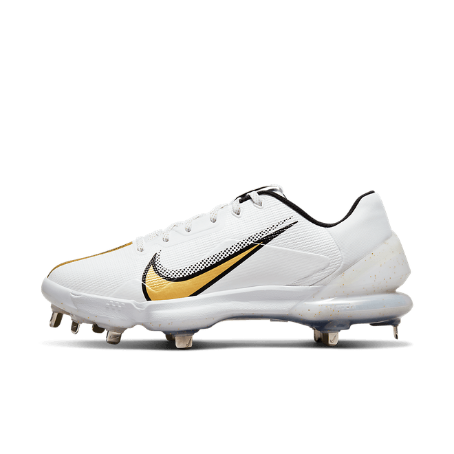 Nike Force Zoom Trout 7 Pro 'White Metallic Gold'