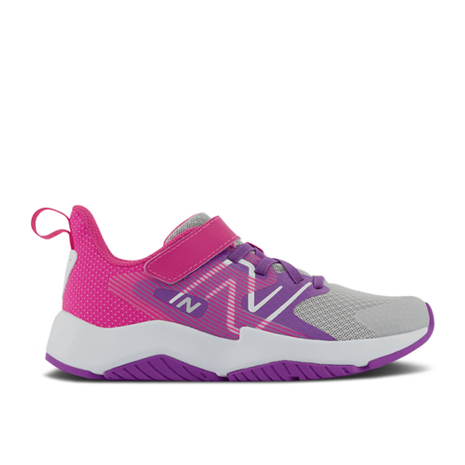 New Balance Rave Run v2 Bungee Lace Big Kid X-Wide 'Summer Fog Hi-Pink' YTRAVGP2-XW