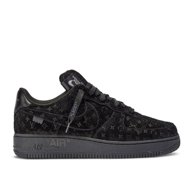 Nike Louis Vuitton x Air Force 1 Low 'Triple Black' 1A9V-BLACK-LOW