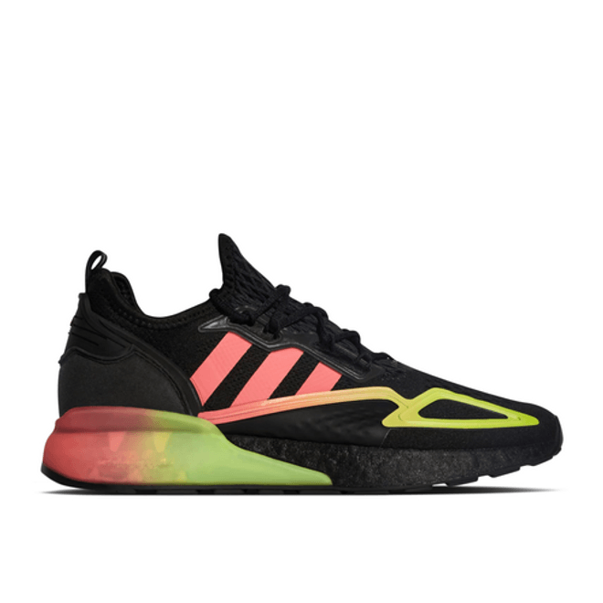 adidas ZX 2K Boost 'Black Signal Green Pink'