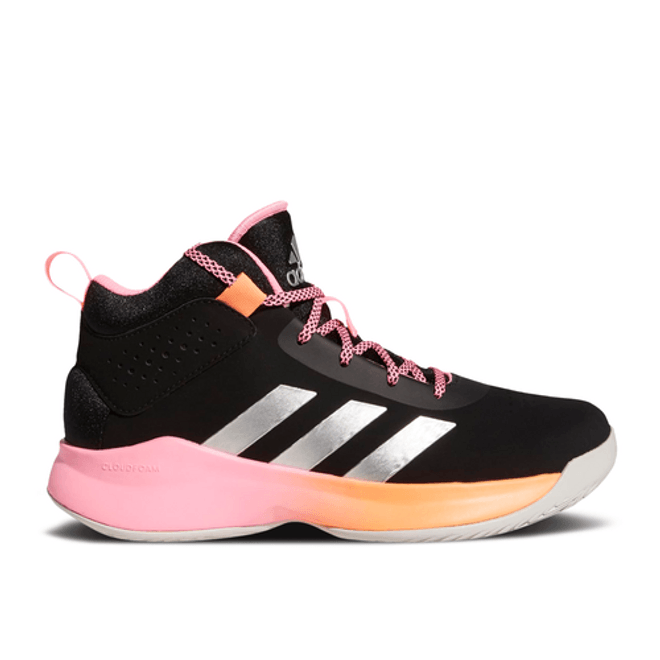 adidas Cross 'Em Up 5 Wide J 'Black Beam Pink'