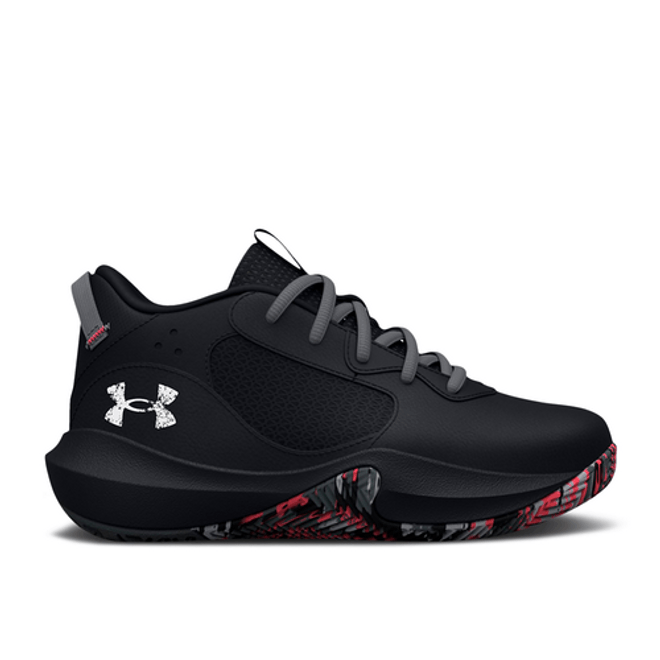 Under Armour Lockdown 6 PS 'Black Blitz Red' 3025618-002