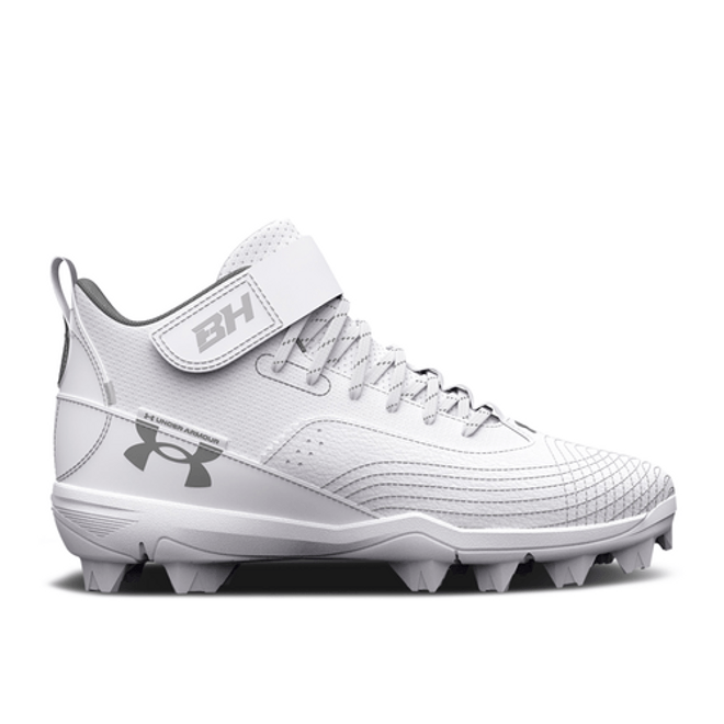 Under Armour Harper 7 Mid RM GS 'White Mod Grey' 3025598-100