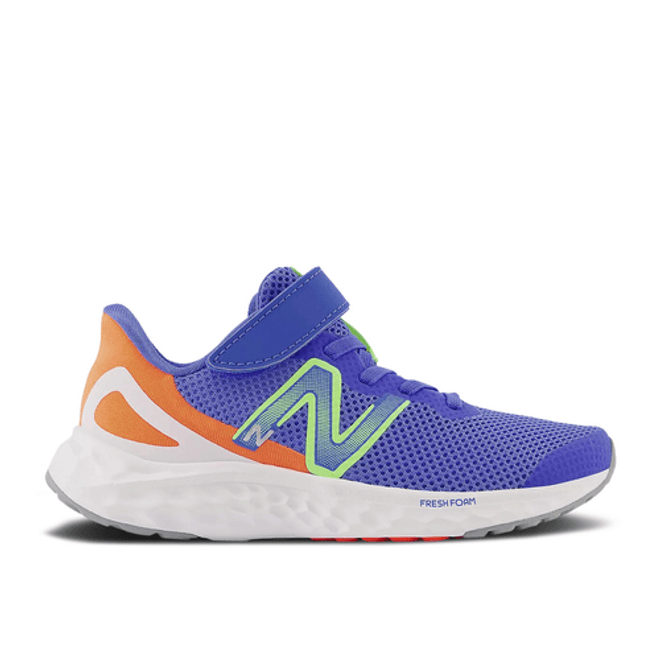 New Balance Fresh Foam Arishi v4 Bungee Lace Little Kid 'Bright Lapis Neon Dragonfly' PAARIKC4