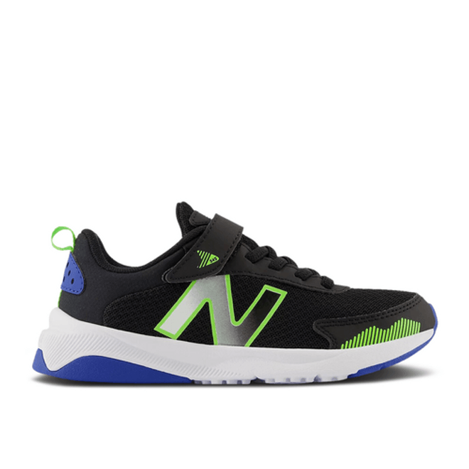 New Balance 545 Bungee Lace Little Kid Wide 'Black Pixel Green' PT545BC1-W