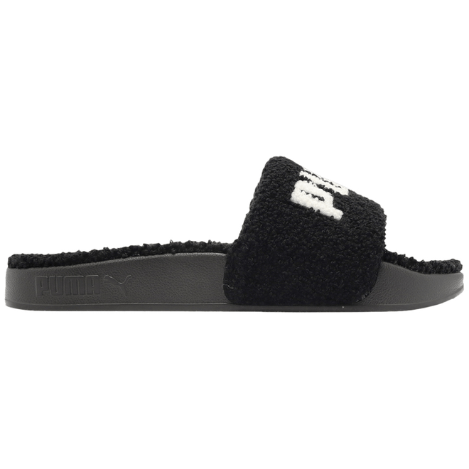 Puma Leadcat 2.0 Sherpa Slide 'Black White' 387314-01