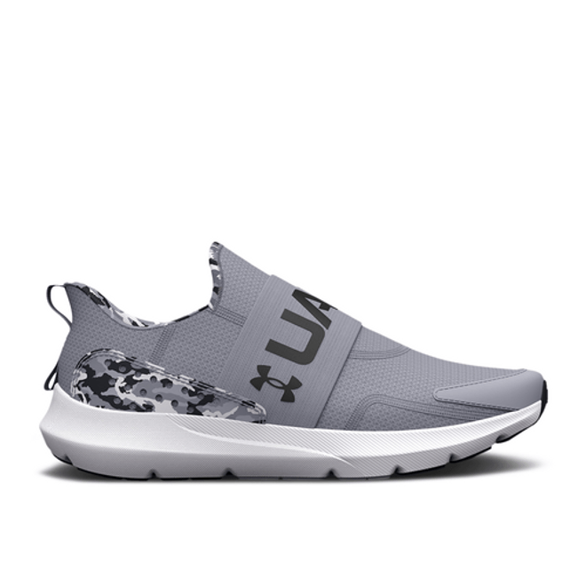 Under Armour Surge 3 Slip GS 'Printed Camo - Grey' 3026673-100