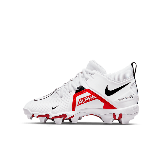 Nike Alpha Menace 3 Shark GS 'White University Red'