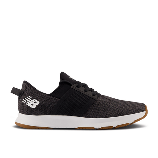 New Balance Dynasoft Nergize v3 Slip On Big Kid Wide 'Black White Gum' GTNRGAB3-W