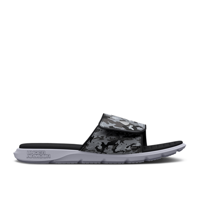 Under Armour Ignite 7 Graphic Strap Slide GS 'Mod Grey Camo' 3026037-100