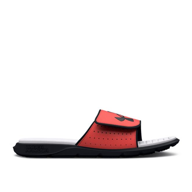 Under Armour Ignite 7 Graphic Footbed Slide GS 'Black After Burn' 3026038-001