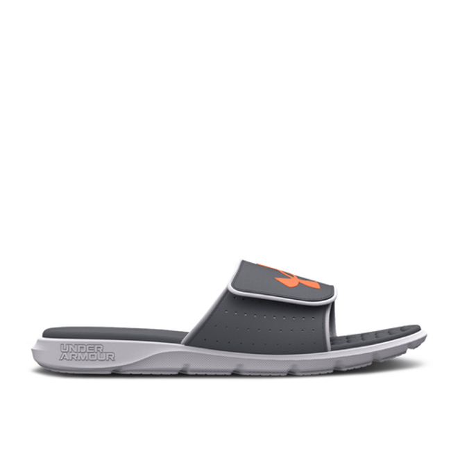 Under Armour Ignite 7 Slide 'Pitch Grey Orange' 3026023-103