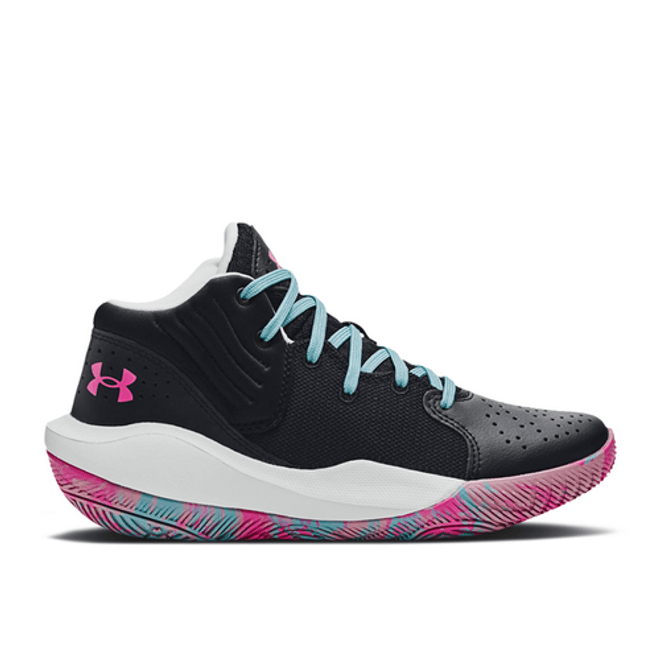 Under Armour Jet '21 GS 'Black Pink Aqua' 3024794-007