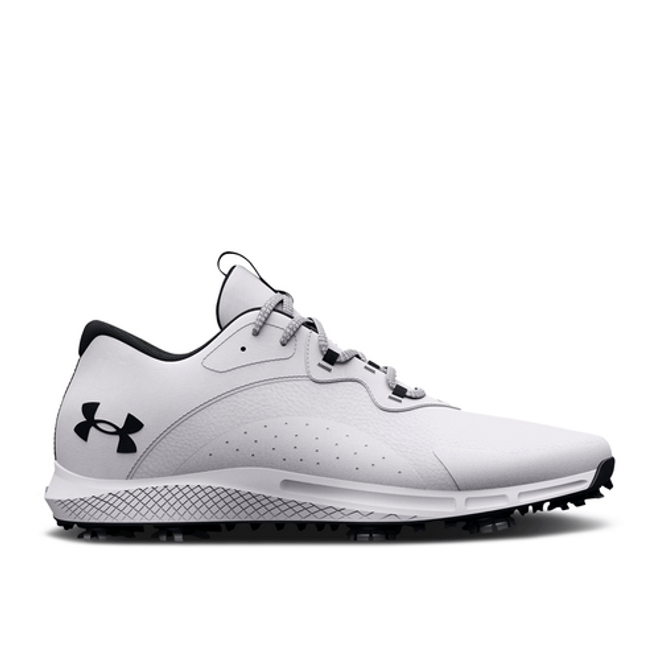 Under Armour Charged Draw 2 Golf Wide 'White Black' 3026401-100