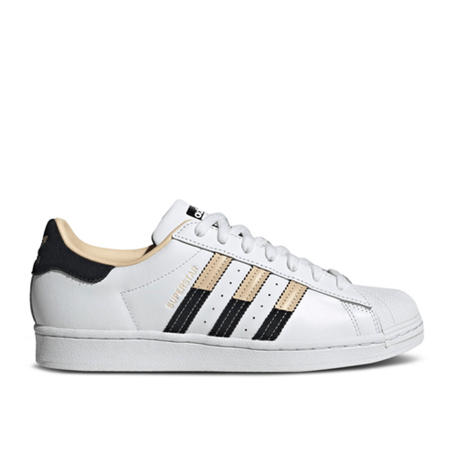 adidas Superstar 'White Sand Black' HQ2166