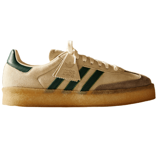 adidas Clarks 8th Street Samba by Ronnie Fieg Chalk White Green ID7297