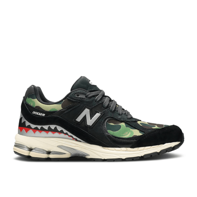 New Balance BAPE x 2002R 'Apes Together Strong - Black Camo' 1H23191921