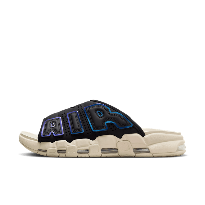 Nike Air More Uptempo Slide 'Black Sanddrift Iridescent' FB7799-001