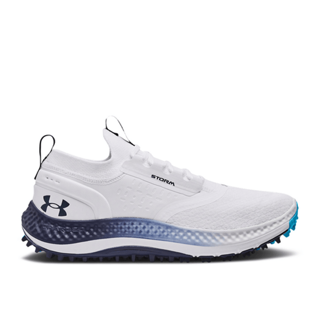 Under Armour Charged Phantom Spikeless Golf 'White Midnight Navy' 3026400-100