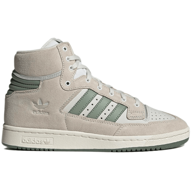 adidas Centennial 85 Hi White Silver Green