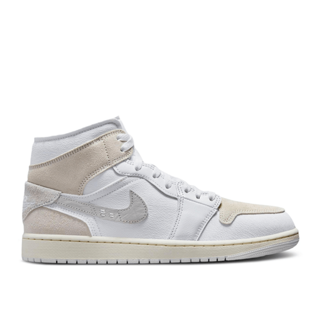 Air Jordan 1 Mid SE Craft GS 'Inside Out - White Sail' FB9142-120